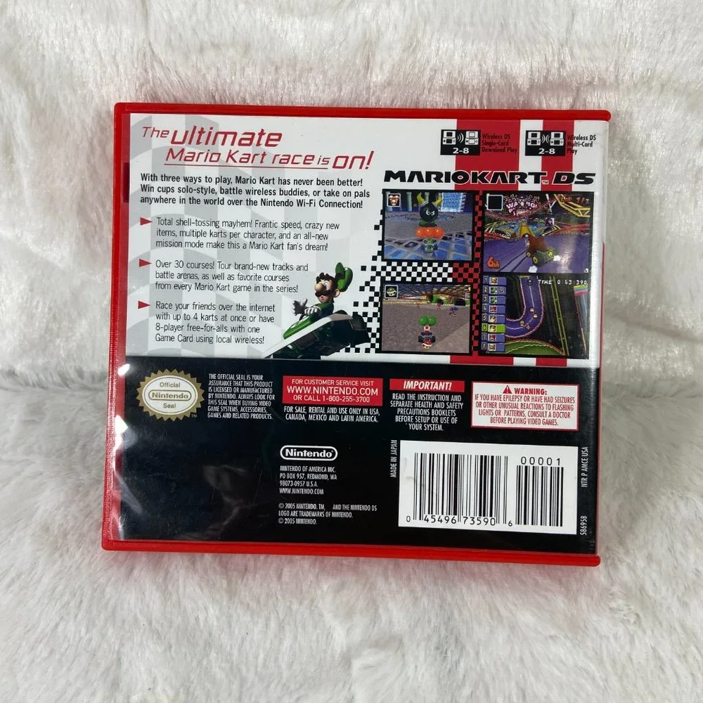 Mario Kart DS (Red Case) - (NDS) Nintendo DS Rare